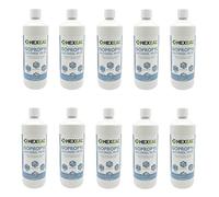 Hexeal Isopropyl Alcohol 10L - 10 x 1L Bottles of 99.9% IPA Disinfectant & Sanitiser - Removes Grime on Phones & Electronics - Degreaser, Cleaning Fluid & Solvent for Paint Thinning