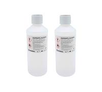 Hexeal Isopropyl Alcohol 1L - 2 x 500ml Bottles of 99.9% IPA Disinfectant & Sanitiser - Removes Grime on Phones & Electronics - Degreaser, Cleaning Fluid & Solvent for Paint Thinning