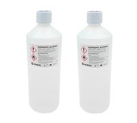 Hexeal Isopropyl Alcohol 2L - 2 x 1L Bottles of 99.9% IPA Disinfectant & Sanitiser - Removes Grime on Phones & Electronics - Degreaser, Cleaning Fluid & Solvent for Paint Thinning
