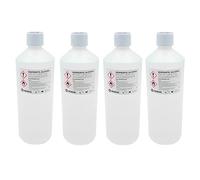 Hexeal Isopropyl Alcohol 4L - 4 x 1L Bottles of 99.9% IPA Disinfectant & Sanitiser - Removes Grime on Phones & Electronics - Degreaser, Cleaning Fluid & Solvent for Paint Thinning