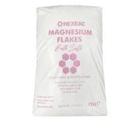 Hexeal MAGNESIUM FLAKES | 25kg Bag | 100% Pure | Bath Soak | Magnesium Chloride