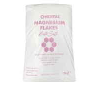 Hexeal Magnesium Flakes 25kg Bag - Bathing, Gardening & Beauty