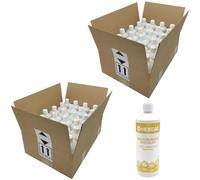 Hexeal Multipurpose Descaler 50L - 50 x 1L Bottles of Descaler for Kettles, Coffee Machines, Irons & Shower Heads - Fast Acting 100% Limescale Removal for Home Appliances
