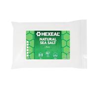 Hexeal Natural Sea Salt 1kg Bag - 100% Natural, Coarse & Food Grade