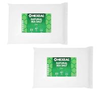 Hexeal Natural Sea Salt 2 x 5kg Bags - 100% Natural, Coarse & Food Grade
