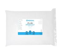Hexeal Pure Value Epsom Salt 5kg Bag - Food Grade Magnesium Sulphate | Suitable for Bathing, Gardening, Household Uses and More