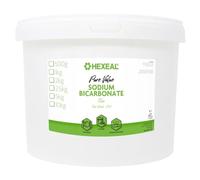 Hexeal Pure Value Sodium Bicarbonate 10kg - 10kg Bucket of Food Grade Baking Soda for Cooking, Baking, Home Cleaning & Bath Bombs - Fine Powder, Deodorises & Removes Grime - FCC E507