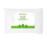 Hexeal Pure Value Sodium Bicarbonate 2kg - 2kg Bag of Food Grade Baking Soda for Cooking, Baking, Home Cleaning & Bath Bombs - Fine Powder, Deodorises & Removes Grime - FCC E502
