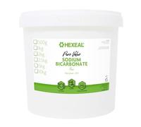 Hexeal Pure Value Sodium Bicarbonate 5kg Bucket - Food Grade, Fine Powder