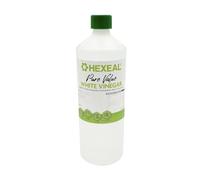 Hexeal Pure Value White Vinegar 1L - Food Grade, Cooking & Cleaning | Pickling & Baking. Cleans Surfaces, Deodorises & Removes Grime