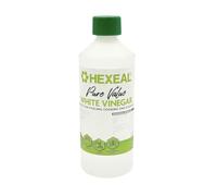 Hexeal Pure Value White Vinegar 500ml - Food Grade, Cooking & Cleaning