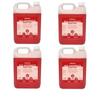 Hexeal Red Antifreeze 20L - 4 x 5L of Ready Mix Long Life Engine Coolant & Antifreeze for Cars & Vans - Summer & Winter - All Year Freeze Protection to -23 Degrees Celsius