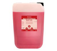 Hexeal Red Antifreeze 25L - 25L of Ready Mix Long Life Engine Coolant & Antifreeze for Cars & Vans - Summer & Winter - All Year Freeze Protection to -23 Degrees Celsius