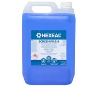 Hexeal Screenwash 5L - 5L of Winter Strength, Concentrate, Ready to Use, Windscreen Wiper Fluid for Winter Protection - Improve Vision, Reduce Frost & Buildup of Dirt