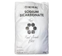 Hexeal Sodium Bicarbonate 25kg Bag - Food Grade, Fine Powder, E500