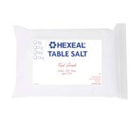 Hexeal Table Salt 2kg - 2kg Bag of Table Salt for Cooking and Seasoning