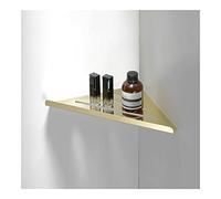 HEXEH Corner Shower Caddy Brushed Gold Bathroom Shelf Floating Shelves Stainless Steel Storage Rack Shampoo Soap Organizer Shelf Bathroom Accessory Wall Mounted Kitchen Shelves Spice Rack/a