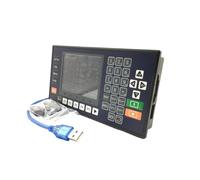 HEXEH TC55 1/2/3/4 Axis Offline Motion Controller Programmable 3.5 Inch CN-C Controller Motion Controller For Servo/Motor Stepper (Size : 3 Axis)
