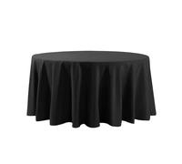 HEXEH Window Buttons Washable Polyester Fabric Table Cloth Decorative Table Cover For Wedding Party Dining Banquet 60/90/120 Inch Round Tablecloth Car Window Switch(120in-305cm)