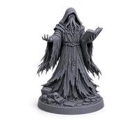 Hexen Miniatures Fantasy Monster Duo Set with Stat Card - 2 x 32mm Resin Tabletop RPG Miniatures - Collectible Creature Sets for Roleplaying, Wargaming & Painting ((03.Alhoon))
