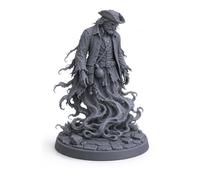Hexen Miniatures Fantasy Monster Duo Set with Stat Card - 2 x 32mm Resin Tabletop RPG Miniatures - Collectible Creature Sets for Roleplaying, Wargaming & Painting ((17.Ghost))