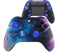 HEXGAMING ADVANCE Wireless Controller for Xbox Series X & S, for Xbox One, and for Windows 7/8/10-4 Remappable Back Buttons - Triggers Stop - Interchangeable Thumbsticks - Chaos Labeled Blue