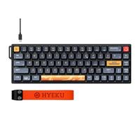 Hexgears HK-K22 Hall Effect Gaming Keyboard, 65% TKL Wired Mechanical Keyboards, Rapid Trigger Magnetic Switch Keyboard w/Actuation Point Adjustable, 8K Hz Polling Rate, for FPS Gamer (Fire)