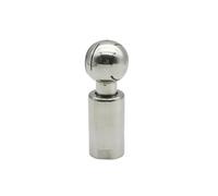 HEXHUASR 1/2"-2" SS304/316L Stainless Steel Internal Thread Rotary Spray Ball CIP Tank Cleaning Head 360 Degree Coverage Wash Fittin(SS316L,3/4")