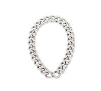 HEXHUASR 1 Meter Stainless Steel Twisted Chain Link Chain Necklace Wheat Chain for Keychain Bags Straps Pet Leash Chandeliers(4.0X15X18 mm)
