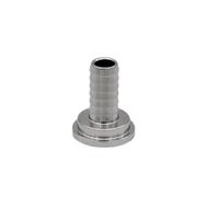 HEXHUASR Draft Beer Shank Tailpiece Stainless Steel 304 Barb Tail Piece Hardware(6mm Barb)