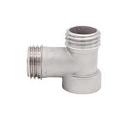HEXHUASR Stainless Steel Carbonation Cap Tee Fit Soft Drink PET Bottles Homebrew Kegging