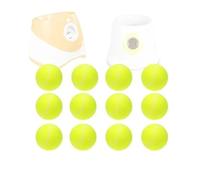 HEXHUASR Tennis Balls for Dogs, 2-Inch Size, Compatible with Most Automatic Ball Launchers Idea for Small Dogs(12 Balls Only) Toys(12 tennis balls)