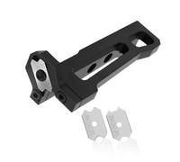 HEXHUASR Woodworking Chamfer Plane Edge Banding Arc Trimming Manual Planer Wood Chamfering Fillet Scraper Board Deburring Tool(R1-R2-R3-Set)