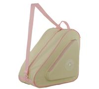 HEXIFUL Skate Bag to Carry Ice Skates Inline Skates Roller Skates and Quad Skates for Both Kids and Adults (Jasmine/Pink 013)