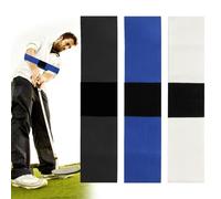 HexinYigjly 3 Pcs Golf Power Band Swing Practice Aid,Golf Swing Trainer,Golf Connection Band,Professional Golf Training Aids for Posture Correction, for Male and Female Beginners In Golf -3 Colors