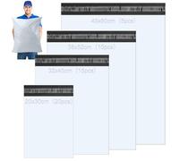 Hexizexi 50Pcs Mailing Bags Poly Mixed Parcel Bags Postal Large and Small