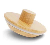 HEXNUB - Bamboo Lid for Chemex Coffee Maker, Heat-Retaining Chemex Cover and Warmer, Fits Bodum, Cosori Pour Over Coffee Makers