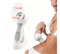 HexoSkin Anti-Cellulite Vacuum Massager, Dual Cup Wireless Handheld Lymphatic Drainage Massager, Deep Tissue Anti-Cellulite Machine for Body Firming Skin Care (Standard)