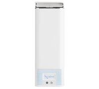 Hextio Desktop Air Purifier with Active Air Decontamination, Tested Against Airborne Viruses, Premium Particulate and Carbon Filter, Intelligent Auto Mode, 7-speed Adjustable Fan, Quiet, White