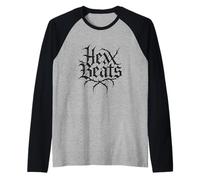 Hexx Beats Witch House Dark Electro Raglan Baseball Tee