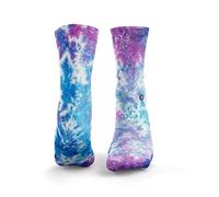 HEXXEE Men's Ice Blast Tie Dye Socks. Men's: 9-11.5 UK / 9-12 US. Anti Blister. Don't Fall Down When Exercising.