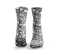 HEXXEE Men's Skull Socks. Men's: 9-11.5 UK / 9-12 US. Anti Blister. Don't Fall Down When Exercising.