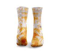 HEXXEE Tie Dye Glitter Socks For Women, Cushioned Ankle Socks with Arch Support, Breathable Anti-Blister Athletic Socks, Fun Star Sign Gift Socks