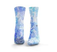 HEXXEE Women's Berry Blue Tie Dye Socks. Women's: 4-7 UK / 6-9 US. Anti Blister. Don't Fall Down When Exercising.