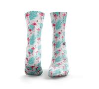 HEXXEE Women's Flamingo Socks. Women's: 4-7 UK / 6-9 US. Anti Blister. Don't Fall Down When Exercising.