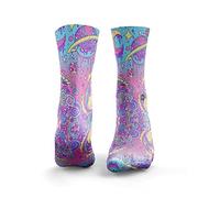 HEXXEE Women's Intergalactic Socks. Women's: 4-7 UK / 6-9 US. Anti Blister. Don't Fall Down When Exercising.