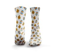 HEXXEE Women's Peanut Butter Socks. Women's: 4-7 UK / 6-9 US. Anti Blister. Don't Fall Down When Exercising.