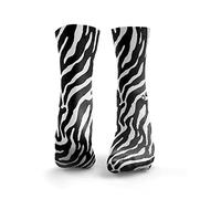 HEXXEE Women's Zebra Socks. Women's: 4-7 UK / 6-9 US. Anti Blister. Don't Fall Down When Exercising.