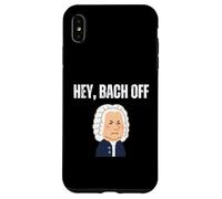Hey Bach Off Funny Classical Music Pun Baroque Composer Case for iPhone XS Max