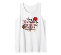 Hey Batter Batter Swing Baseball Player Fan Tank Top